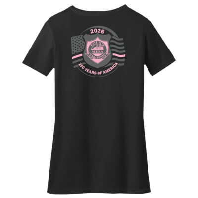 Ladies Blend CVC V-Neck Short Sleeve Thumbnail